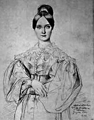Eulalie lise Dosne - par Dominique Ingres en 1834